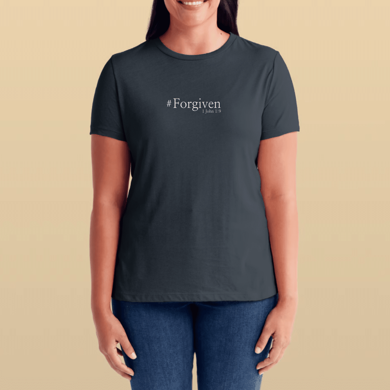 #forgiven shirt available at Little Big Things Christian Book Store
