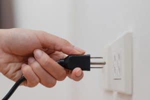 the power of God's Word, Bible, plugging power cord into wall outlet, plugging into God's power