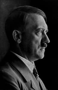 who is responsible for our mistakes, portrait of hitler, blaming hitler